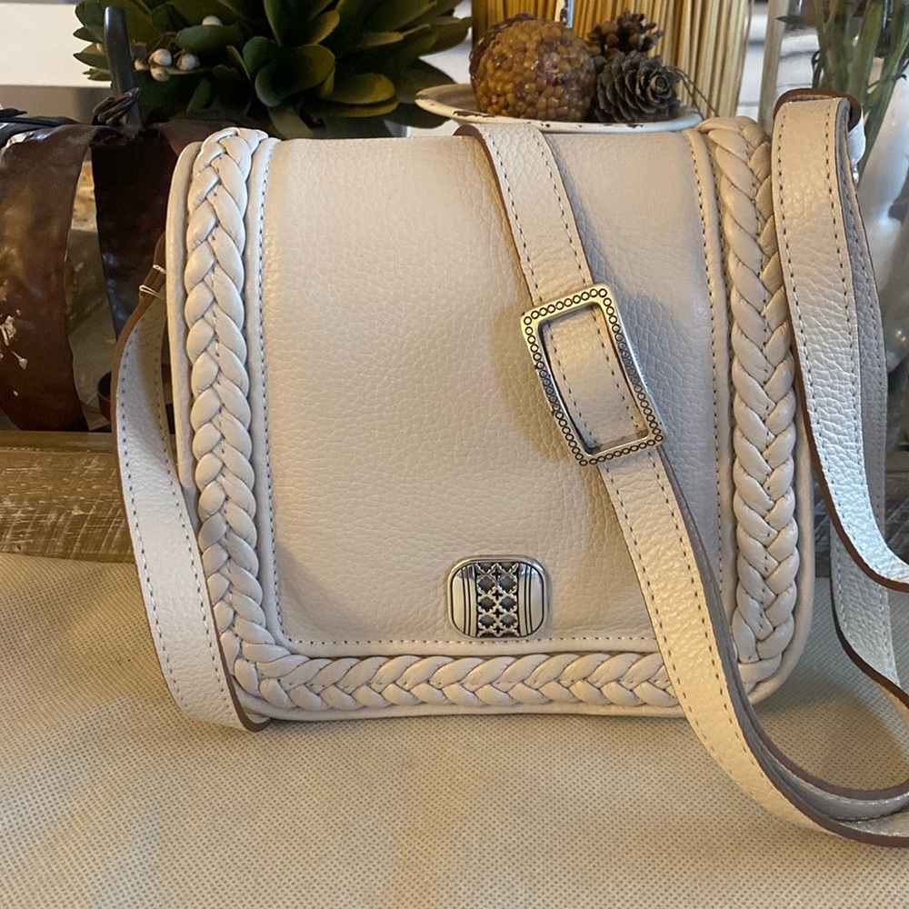 Brighton Cream Crossbody Bag